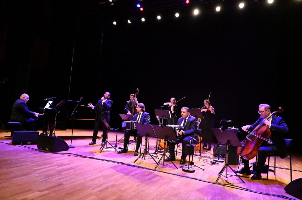 Omar Mollo, Pablo Jaurena, Orquesta Tangarte 25 år Palladium Malmö Photo: Sascha Kajic